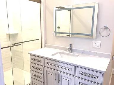 Primary bath vanity