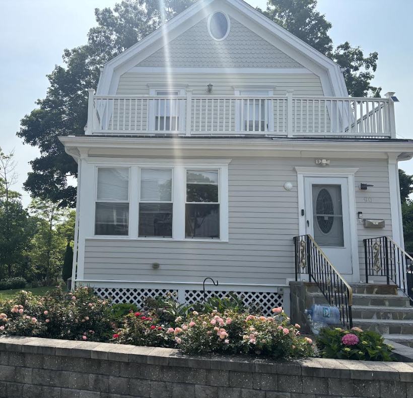 Finished home, second address